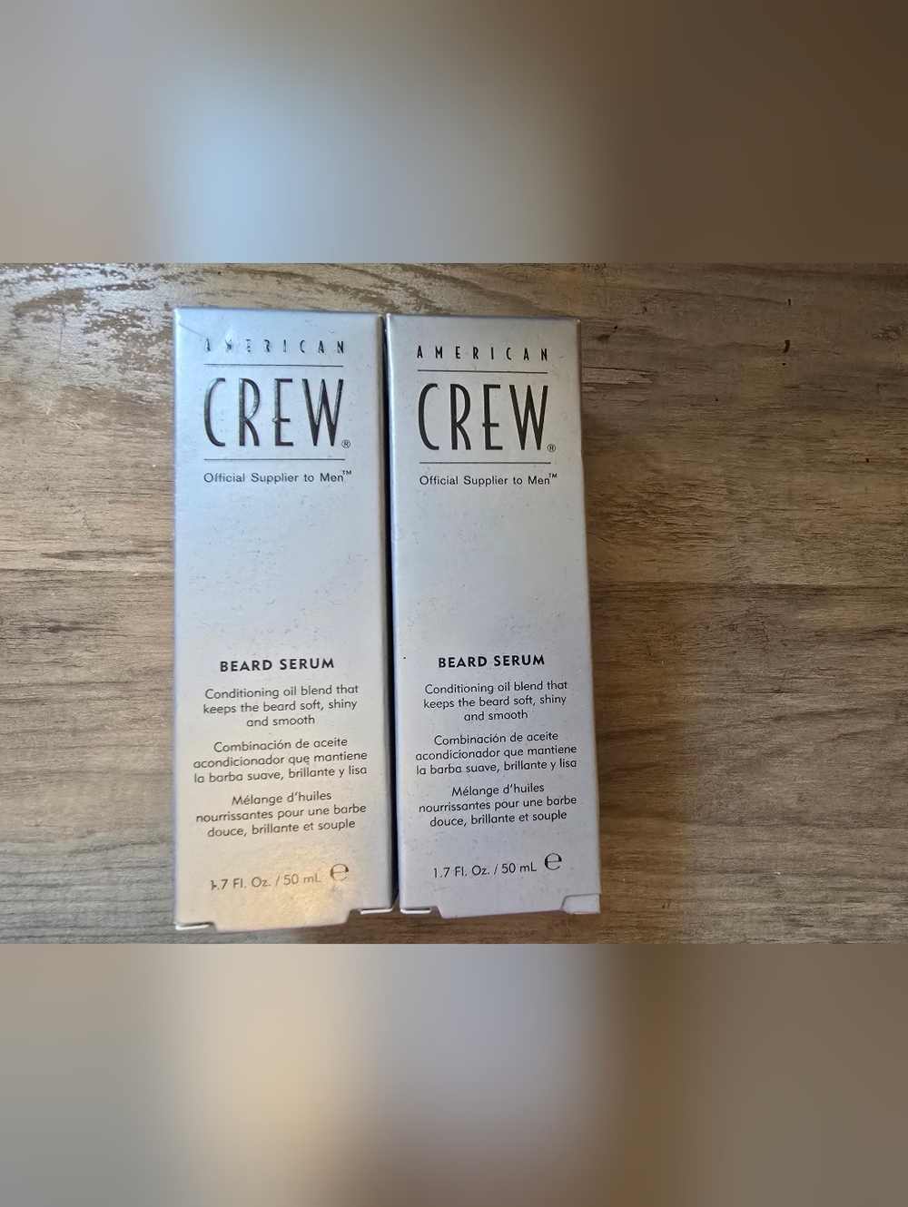 TWO American Crew Beard Serum - Conditioning Beard Oil